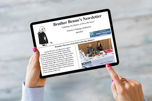 Brother Benno Newsletter