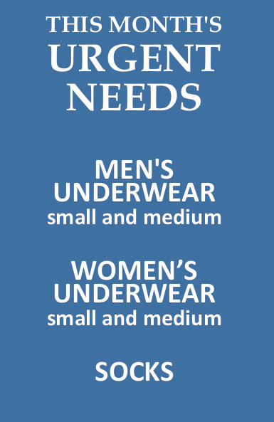 urgent needs