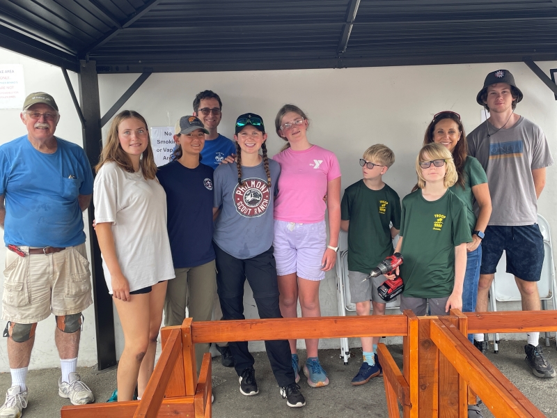 Parents, volunteers and fellow members of Scouting America Troop 2000 in Encinitas