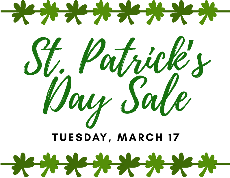 St Patricks Sale